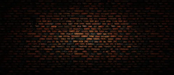Old Grunge Dark Brick Wall Background — Stock Photo, Image