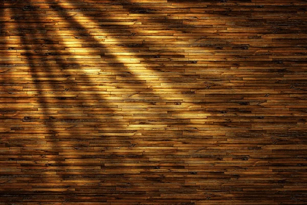 暗木质地与阳光 良好的背景 — 图库照片