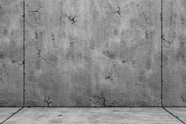 Blanco Beton Brede Donkere Muur Textuur Achtergrond — Stockfoto