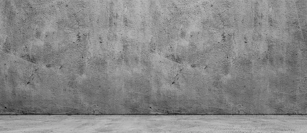Blank Concrete Wide Dark Wall Texture Background — Stock Photo, Image