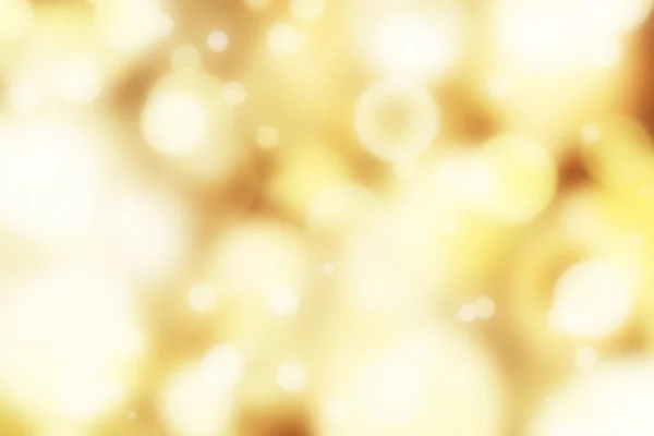 Bokeh Złote Tło Streszczenie Blured Światła — Zdjęcie stockowe