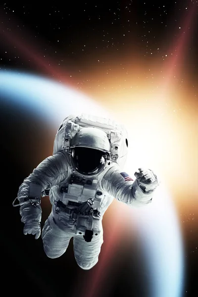 Astronauta Espaço Elementos Desta Imagem Fornecidos Pela Nasa Imagens De Bancos De Imagens Sem Royalties