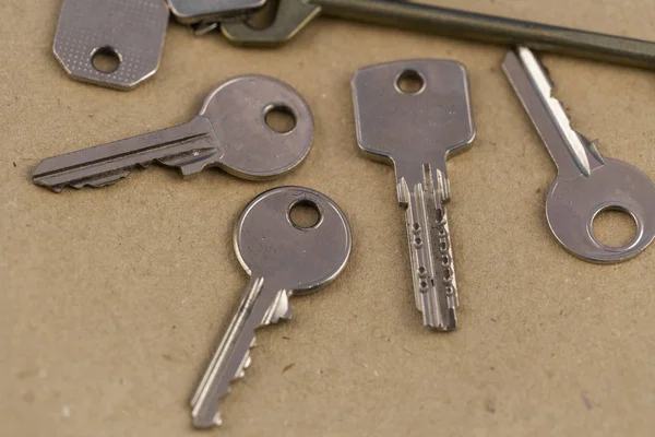 Старые Ключи Потерянные Ключи — стоковое фото