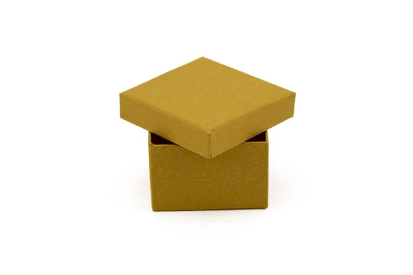 Κουτιά Δώρου Λευκό Φόντο — Φωτογραφία Αρχείου