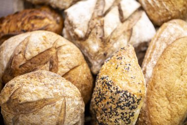 ekmek tatlı bir ekmek dükkanda