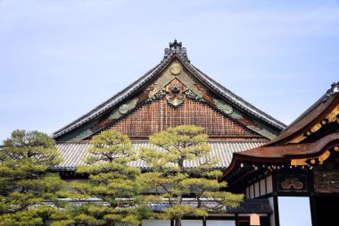 Kyoto, Japonya - tarihi Nijo kale Tokugawa shogunate. UNESCO Dünya Miras Listesi.