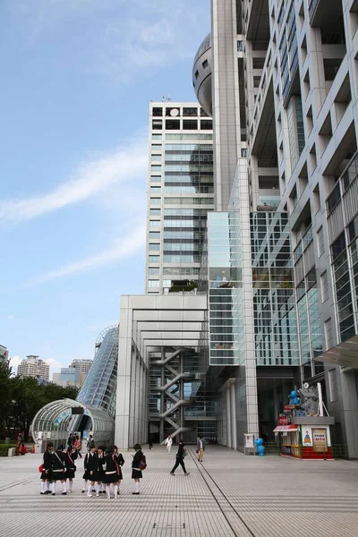 Tokyo Japan May 2012 People Visit Fuji Building Tokyo Fuji — Stock Photo, Image