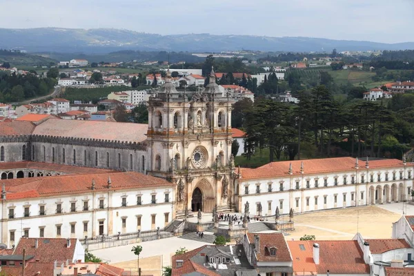 Alcobaca Kloster Medeltida Gotiska Landmärke Portugal Unescos Världsarvslista — Stockfoto