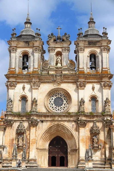 Alcobaca Kloster Medeltida Gotiska Landmärke Portugal Unescos Världsarvslista — Stockfoto