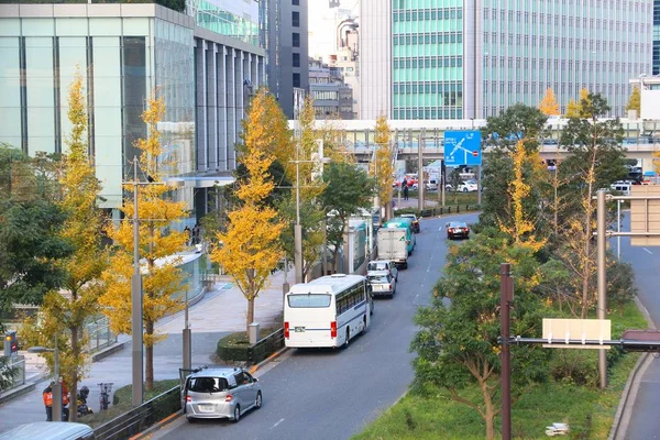 Tokyo Japão Dezembro 2016 Arranha Céu Shiodome City Center Tóquio — Fotografia de Stock