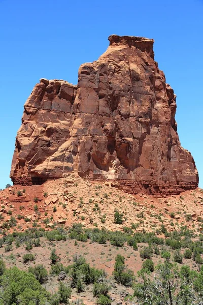 Colorado Ulusal Anıtı Abd Milli Park Servisi Parçası Anıt Kanyonu — Stok fotoğraf