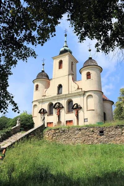 Iglesia Del Calvario Koszeg Hungría Monumento Religioso —  Fotos de Stock