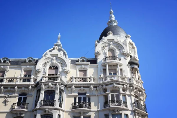 Madrid Architecture Art Nouveau Casa Gallardo Quartier Des Arguelles — Photo