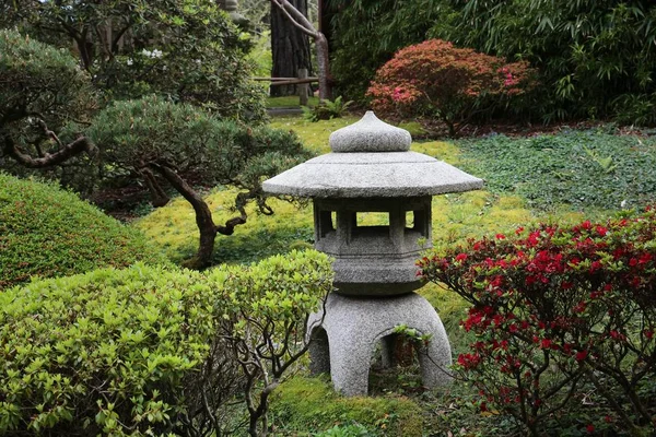 San Francisco California Japanese Tea Garden Golden Gate Park — Stock Photo, Image