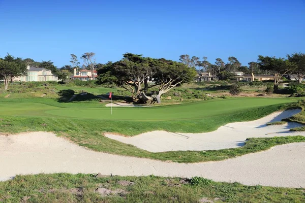 Monterey County Usa April 2014 Kieselstrand Golf Links Kalifornien Ist — Stockfoto