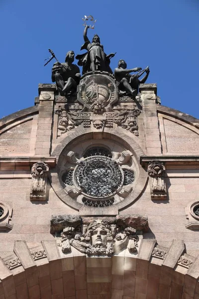 Nuremberg Germany Region Middle Franconia Opernhaus Opera House Cultural Building — Stock Photo, Image