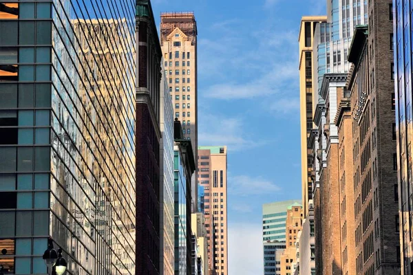 New York Skyline Van Madison Avenue Verenigde Staten Stadszicht — Stockfoto