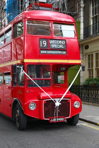 Londres Reino Unido Julio 2016 Autobús Histórico Dos Pisos Routemaster —  Fotos de Stock