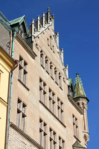 Gamla Stan Alte Stadt Stockholms Schweden Munkbron Platz — Stockfoto