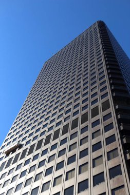 Tokyo, Japonya - 2 Aralık 2016: Dünya Ticaret Merkezi Tokyo'da bina. 1970 yılında tamamlanan gökdelen Hamamatsucho mahalle bulunur.