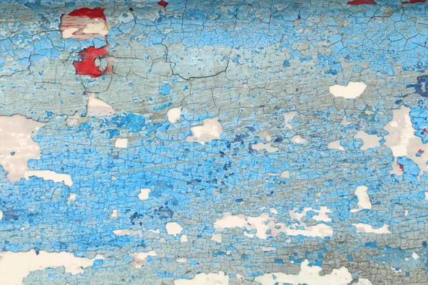 Old Boat Surface Peeling Paint Background Texture — Stock Photo, Image
