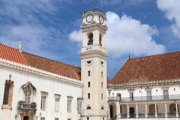 ポルトガルのコインブラ大学 ユネスコ世界遺産 — ストック写真