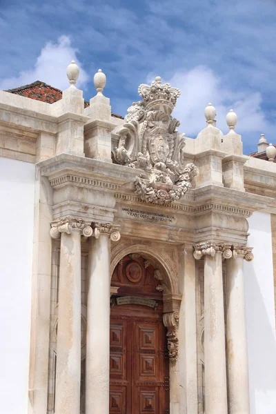 Πανεπιστήμιο Της Κοΐμπρα Στη Πορτογαλία Μνημείο Παγκόσμιας Κληρονομιάς Της Unesco — Φωτογραφία Αρχείου