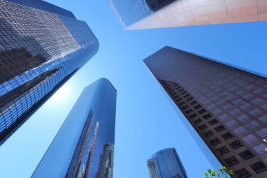LOS ANGELES, ABD - 5 Nisan 2014: Los Angeles şehir merkezinde arıyorum. Los Angeles, ABD 'nin en kalabalık ikinci şehridir (3,792,621 kişi).).