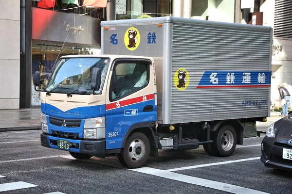 Tokyo Japão Dezembro 2016 Meitetsu Carrinha Entrega Transporte Tóquio Japão — Fotografia de Stock