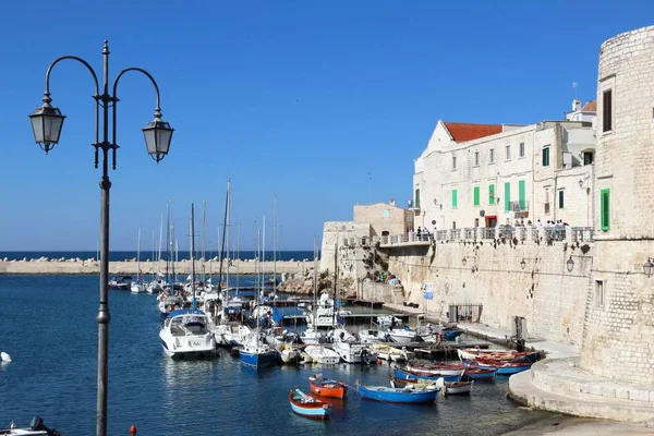 Giovinazzo Italy May 2017 People Visit Giovinazzo Apulia Region Italy — Stock Photo, Image