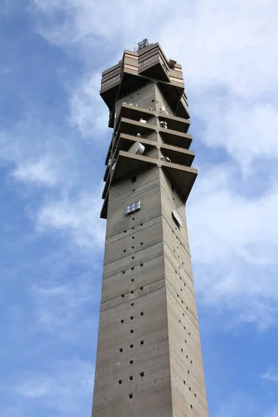 Στοκχόλμη Σουηδία Μαΐου 2010 Στοκχόλμη Tower Εξωτερική Άποψη Στη Σουηδία — Φωτογραφία Αρχείου