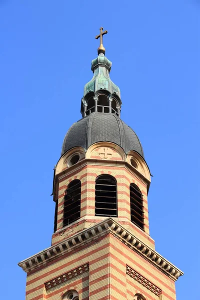 Catedral Santísima Trinidad Iglesia Ortodoxa Sibiu Rumania — Foto de Stock