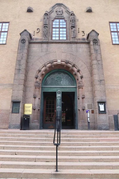 Stockholm Suecia Agosto 2018 Estocolmo Tingsratt Tribunal Distrito Suecia Hay —  Fotos de Stock