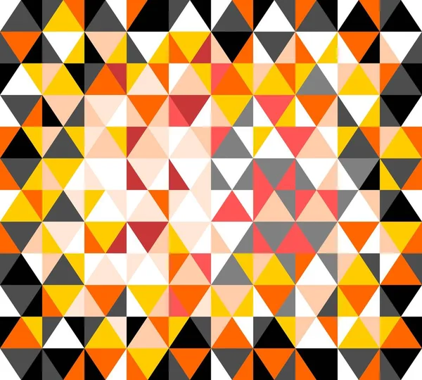 Triangle Pattern Modern Background Texture Contemporary Triangular Design — Stock Vector