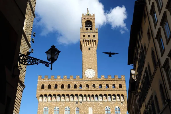 Palazzo Vecchio Florens Gamla Stan Romansk Arkitektur Toscana Italien — Stockfoto