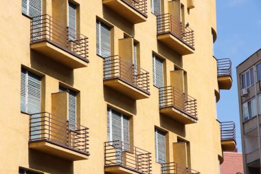 Genel bloğunu daireler - ortalama şehir konut emlak Timisoara, Romanya.