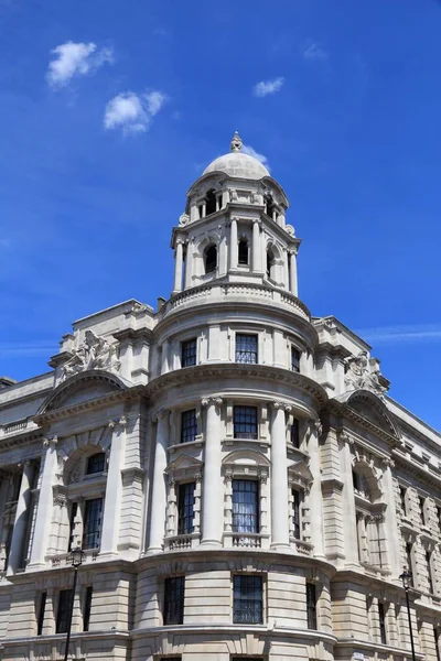 Londres Reino Unido Edificio Gubernamental Whitehall Antigua Oficina Guerra —  Fotos de Stock