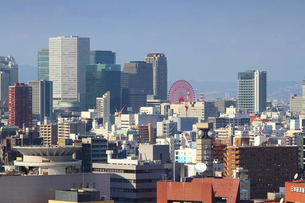 Osaka Giappone Novembre 2016 Skyline Della Città Umeda Osaka Giappone — Foto Stock