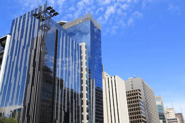 Avenida Paulista Cidade São Paulo Brasil Skyline Arquitetura Moderna — Fotografia de Stock