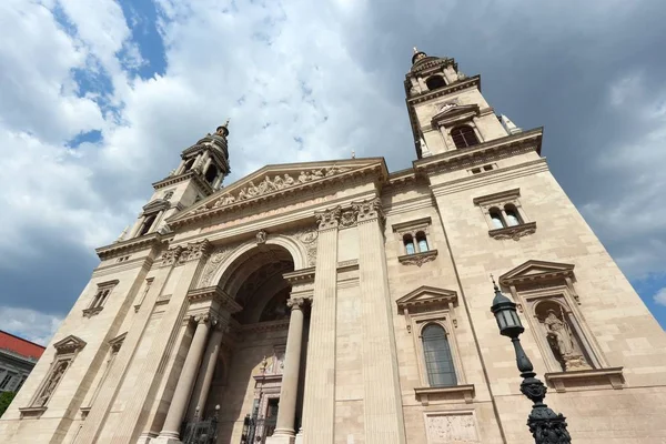 Budapeszt Węgry Bazylika Neoklasycystyczny Kościół Rzymsko Katolicki — Zdjęcie stockowe