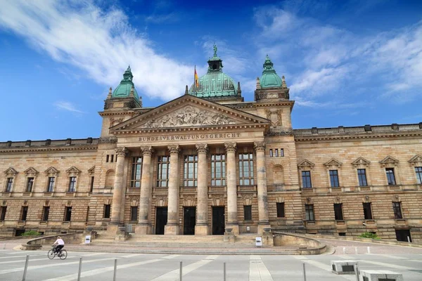 莱比锡 联邦行政法院 Bundesverwaltungsgericht — 图库照片