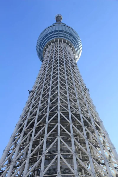 Tokyo Giappone Novembre 2016 Torre Skytree Tokyo Giappone Torre Trasmissione — Foto Stock
