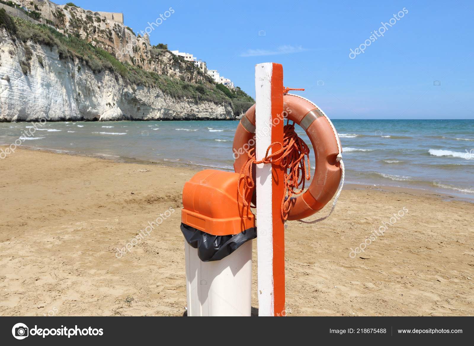 Parco Nazionale Del Gargano Italia Spiaggia Pizzomunno
