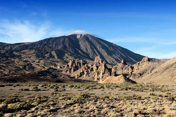 Teneryfa Hiszpania Wulkan Parku Narodowego Teide — Zdjęcie stockowe