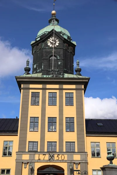 Город Норрчепинг Швеции Holmentornet Бывшее Промышленное Здание — стоковое фото
