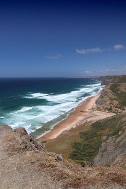 Cordoama Beach, Portekiz - West Atlantic coast Algarve bölgesi.