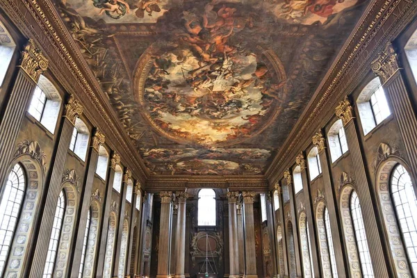 Londres Royaume Uni Juillet 2016 Painted Hall Old Royal Naval — Photo