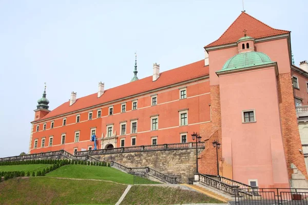 Castillo Real Varsovia Polonia Patrimonio Humanidad Unesco — Foto de Stock