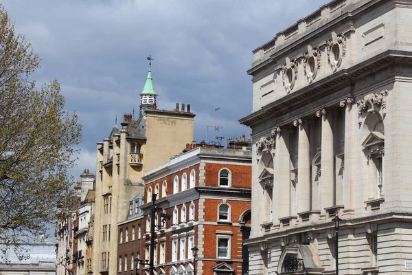 Londyn Wielka Brytania Panoramę Miasta Whitehall Street — Zdjęcie stockowe