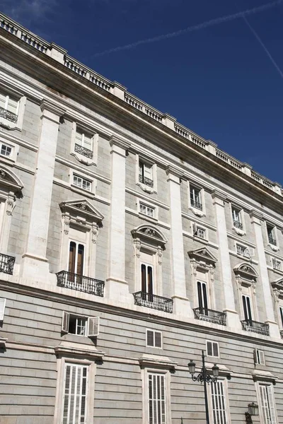 Koninklijk Paleis Madrid Spanje Andere Naam Palacio Oriente — Stockfoto